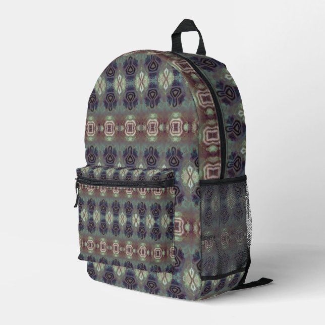 Sac À Dos Imprimé penderie verte (Coin arrière droit)
