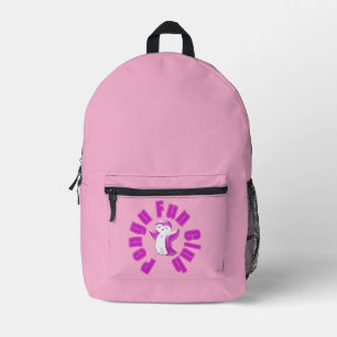 Sac À Dos Imprimé Pengu Happy Penguin Fun Club (BP-Rose) Enfants