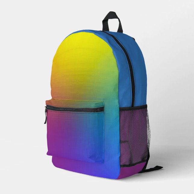Sac À Dos Imprimé Perle Arc-en-Ciel (Coin arrière droit)