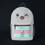Sac À Dos Imprimé Personalized Girl On Gym Mode Fun Cute Sport<br><div class="desc">🎒💖 Create a Gym Mode Sport Backpack, customizing it with a name for a unique touch. 🎒💖 Perfect for workouts, school, or travel, it’s stylish and practical. 🌸✨ Add the name before checkout to make it special. 🎁 #GymBackpack #CuteFitnessStyle #SportGift @ActiveMoms @FitnessFans @GiftSeekers 👉 Customize your backpack today and spread...</div>