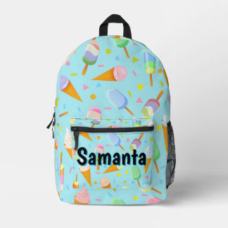 Sac À Dos Imprimé Personalized Ice Cream Backpack  Sweet Treats Kids