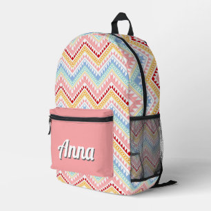 Sac À Dos Imprimé Personnalisé Joli Coloré Moderne Fille Arc-en-ciel