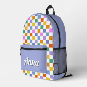 Sac À Dos Imprimé Personnalisé Joli Coloré Moderne Fille Arc-en-ciel
