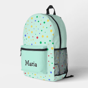 Sac À Dos Imprimé Personnalisé Joli Coloré Moderne Fille Arc-en-ciel