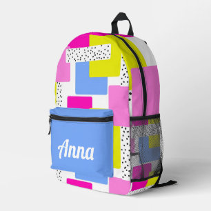 Sac À Dos Imprimé Personnalisé Joli Coloré Moderne Fille Arc-en-ciel