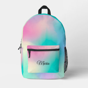 Sac À Dos Imprimé Personnalisé Joli Coloré Moderne Fille Arc-en-ciel
