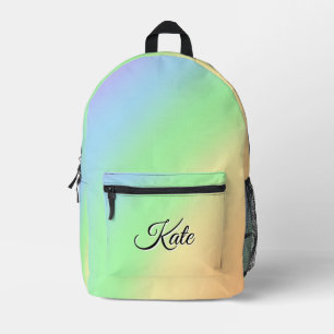 Sac À Dos Imprimé Personnalisé Joli Coloré Moderne Fille Arc-en-ciel