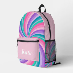 Sac À Dos Imprimé Personnalisé Joli Coloré Moderne Fille Arc-en-ciel