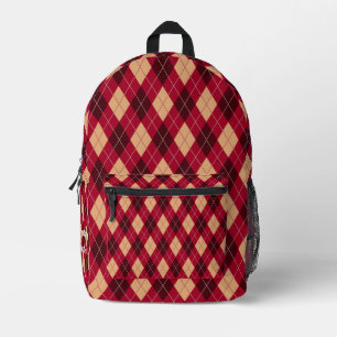 Sac À Dos Imprimé Personnalisé Vintage Géométrique motif