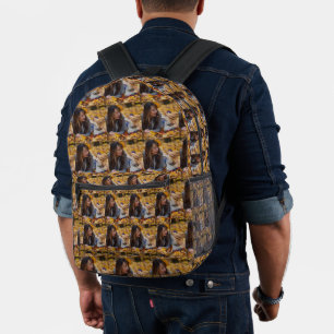 Sac À Dos Imprimé Personnaliser Ajouter une photo en mosaïque Person