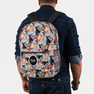 Sac À Dos Imprimé Personnaliser Votre motif photo personnalisé 5 Mon