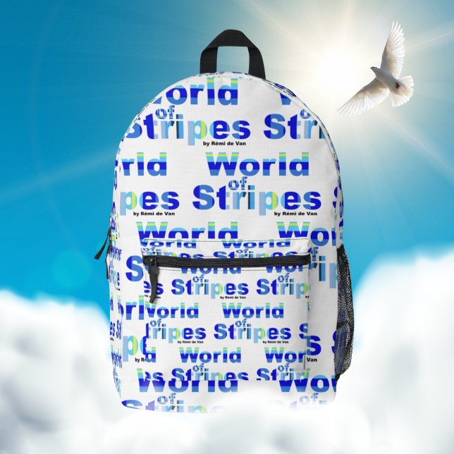 Sac À Dos Imprimé Personnalisez votre Motif de logo (Créateur téléchargé)