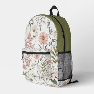 Sac À Dos Imprimé Pétales Sereins
