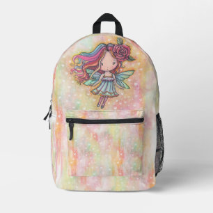 Sac À Dos Imprimé Petit cœur de fée mignon Art de fée fantaisiste