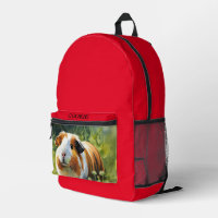 Photo de votre animal de compagnie rouge