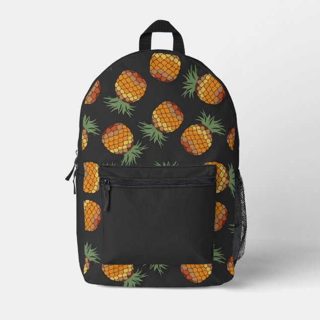 Sac À Dos Imprimé Pineapple Backpack (Recto)