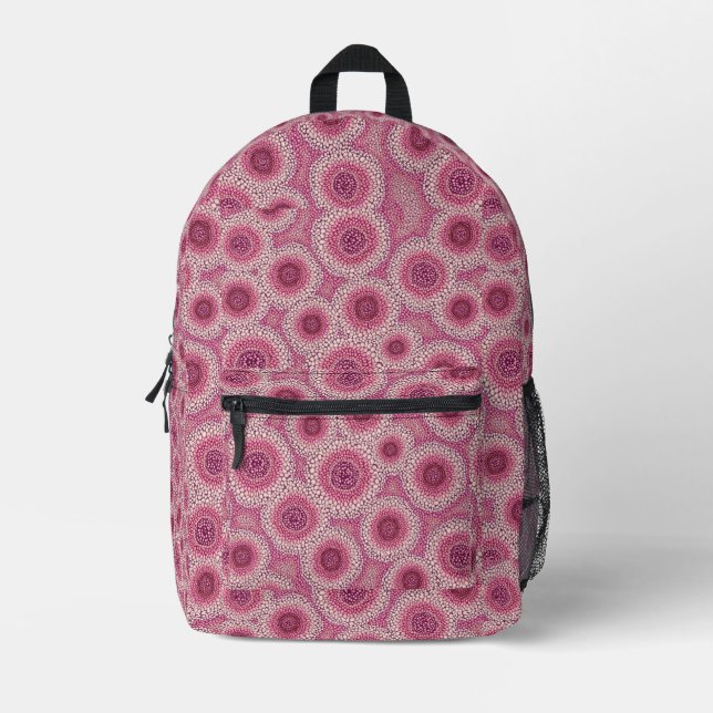 Sac À Dos Imprimé Plaisir rose 1 (Recto)