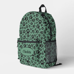 Sac À Dos Imprimé Pois de chien noir et blanc Pointe Polka sur cygne