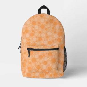 Sac À Dos Imprimé pois jaunes dans le style rétro années 60