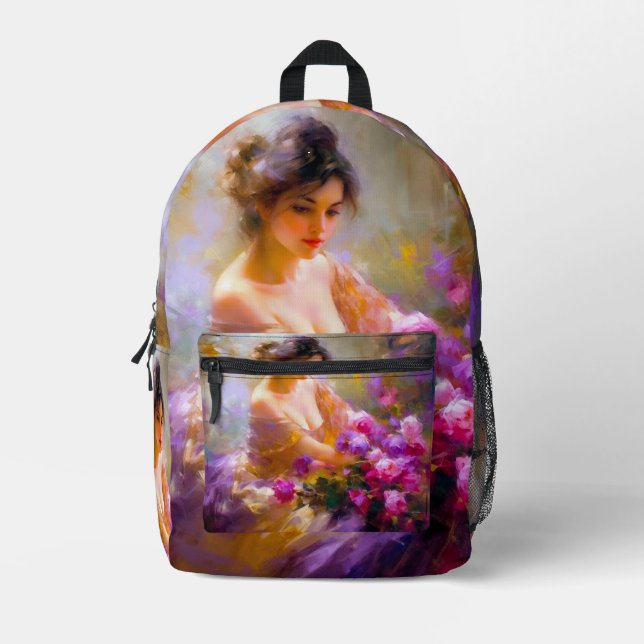 Sac À Dos Imprimé Portrait sensuel (Recto)