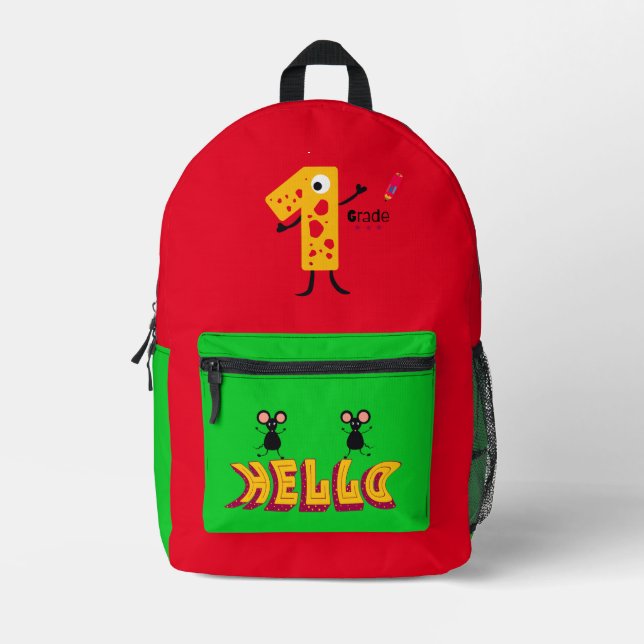Sac À Dos Imprimé Première classe (Recto)