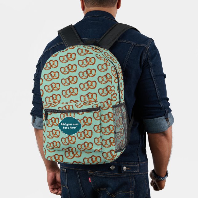 Sac À Dos Imprimé Pretzel mignon Pain tordu Motif n'importe quelle c (Insitu (Modèle))