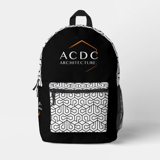 Sac À Dos Imprimé Print Cut Sew Bag (Recto)