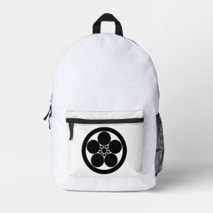 Sac À Dos Imprimé Prunier umebachi de style en cercle