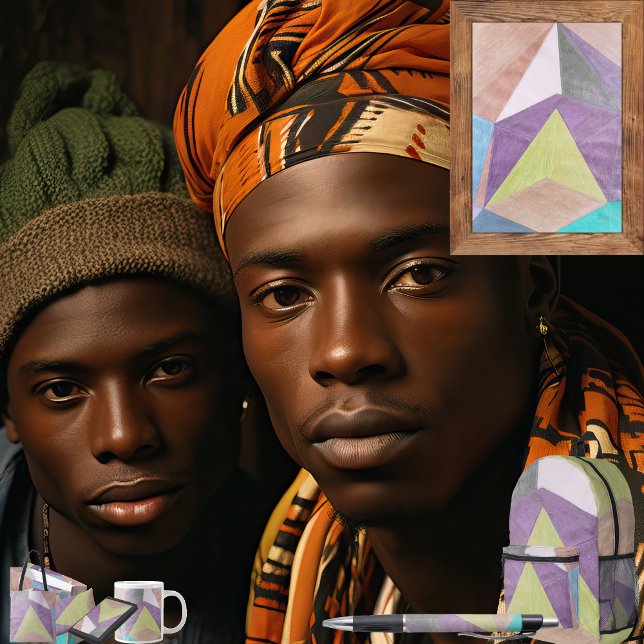Sac À Dos Imprimé Pyramide (Get the full "Pyramid" collection at: https://bit.ly/SmartArtZazzle. )