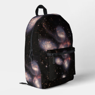 Sac À Dos Imprimé Quintette de Stephan 5 Galaxies Deep Field James W