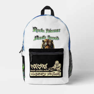 Sac À Dos Imprimé Rasta Poleman Sound