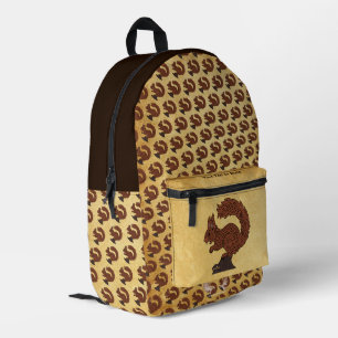 Sac À Dos Imprimé Ratatöskr, Écureuil Norois/Viking
