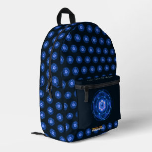 Sac À Dos Imprimé Rayonnement de Cherenkov