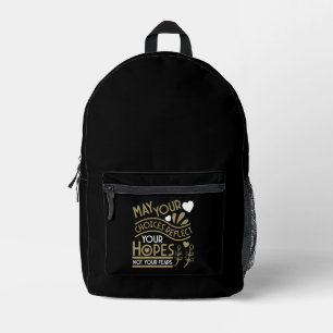 Sac À Dos Imprimé Réfléchissez à vos espoirs de motivation