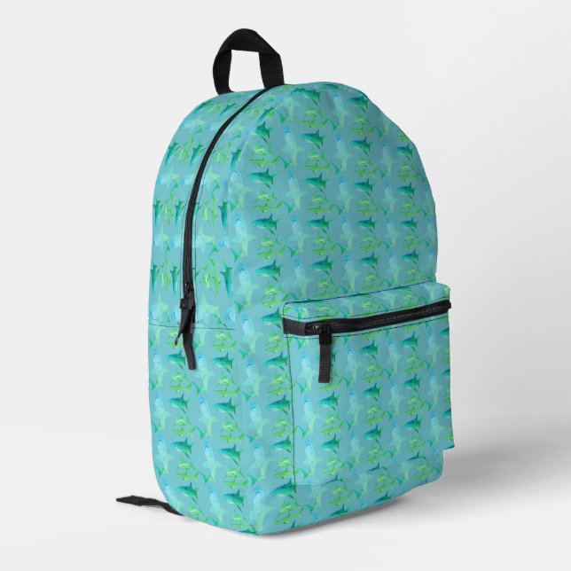 Sac À Dos Imprimé Requins (Coin arrière gauche)