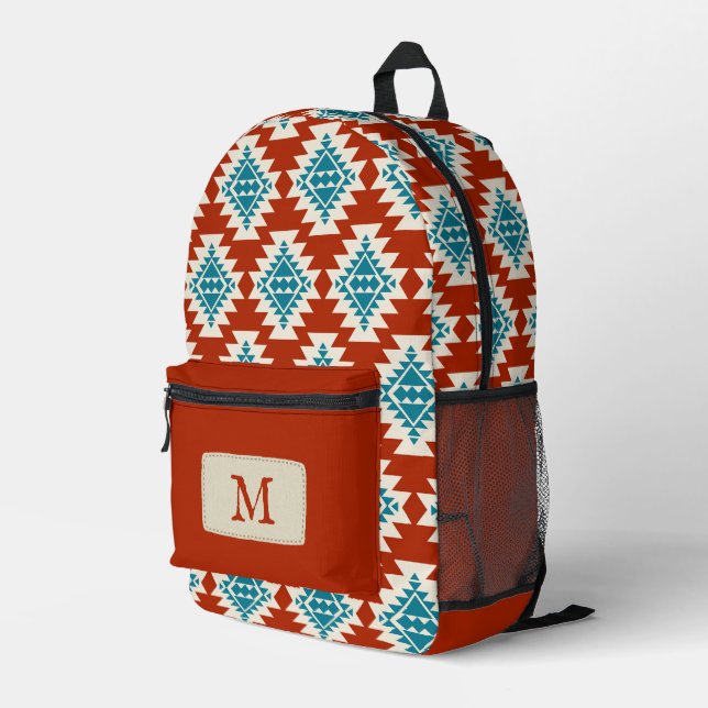 Sac À Dos Imprimé Rêves du désert chaud Sud-Ouest Russe Motif (Coin arrière droit)