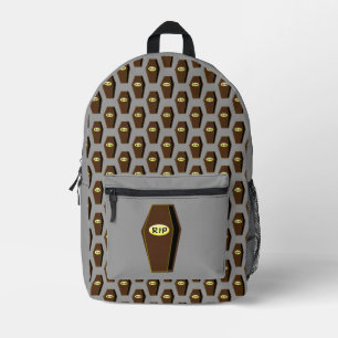 Sac À Dos Imprimé RIP Halloween café de la fin