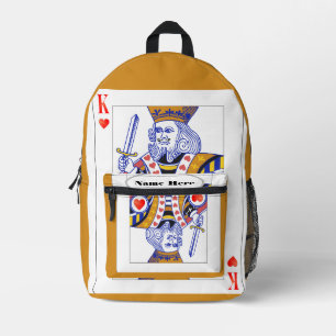 Sac À Dos Imprimé Roi