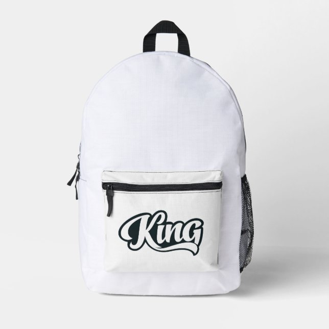 Sac À Dos Imprimé roi (Recto)