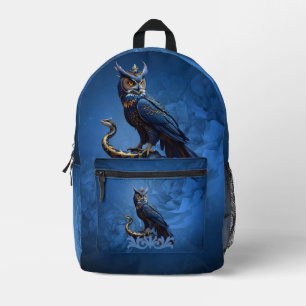 Sac À Dos Imprimé Rois du ciel et du pays, le hibou majestueux