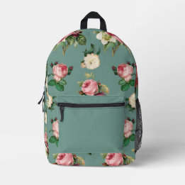 Sac À Dos Imprimé Rose
