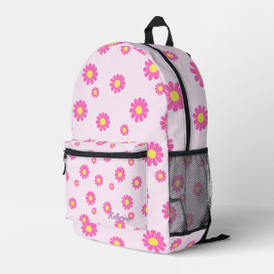Sac À Dos Imprimé Rose marguerite