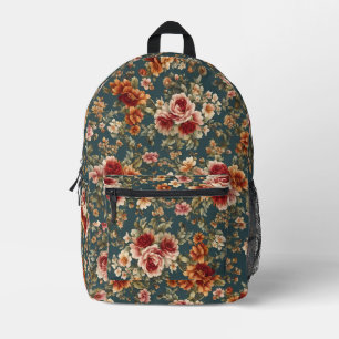 Sac À Dos Imprimé Roses romantiques et belles fleurs