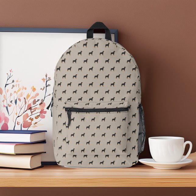 Sac À Dos Imprimé Rottweiler Chiens Motif personnalisé (Créateur téléchargé)