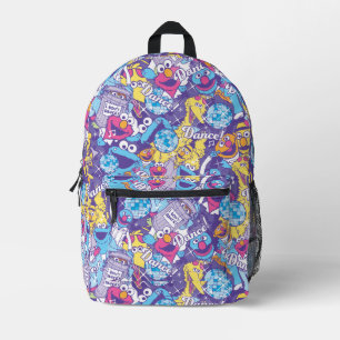 Sac À Dos Imprimé Rue Sesame Motif de danse super