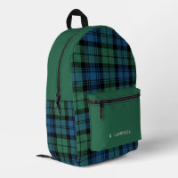 Rustique Plaid Personnalisé Campbell Tartan