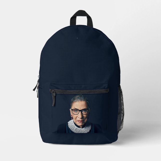 Sac À Dos Imprimé Ruth Bader Ginsburg (Recto)