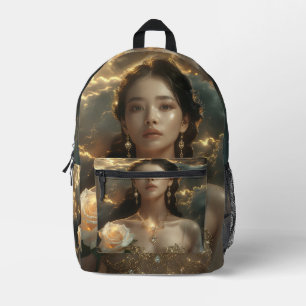 Sac À Dos Imprimé Sac Imprimé Coupé Couture