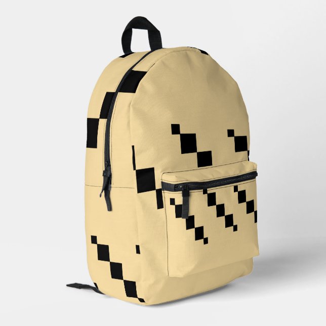 Sac À Dos Imprimé Sacoche géométrique Pixellée (Coin arrière gauche)