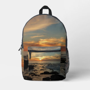 Sac À Dos Imprimé San Diego Sunset II California Seascape